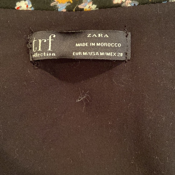 Zara Trf Collection Floral Quilted Bomber Jacket - Picture 4 of 6